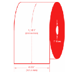 4.33” x 2051’ (110mm x 625m) Thermal Wax Ribbons, 12 per carton
