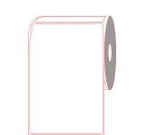 4" x 6" Desktop ntc Direct Thermal Labels Perforated