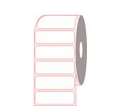 2.25" x .75" Direct Thermal Labels with 1" Core