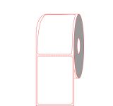 2.25 x 3" Direct Thermal Printer Labels on 1" Core