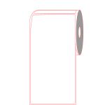 4" x 8" Direct Thermal Shipping Labels on 1" Core