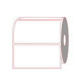 4" x 2" Direct Thermal Labels 1" core