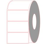 4" x 2" Direct Thermal Labels Perforated