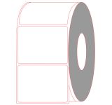 4" x 3" Direct Thermal Labels Non-Perforated