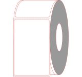 4" x 6" Direct Thermal Labels - Perforated