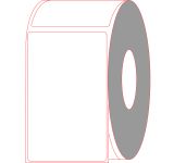 4" x 6.5" Direct Thermal Labels - Non-Perforated