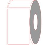 4" x 6.5" Direct Thermal Labels - Perforated