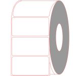 4" x 2" Zebra Labels 10010031 -Direct Thermal Compatible Non-Perforated