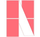 Fanfold 4" x 6" Fluorescent Red Direct Thermal Labels - Perforated