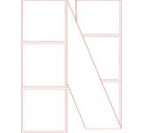 4" x 4" Direct Thermal Label Fanfold - Perforated