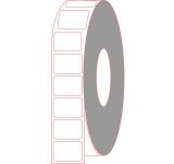 1.5" x 1" Thermal Transfer Labels Non-Perforated