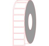 2" x 1" Thermal Transfer Labels Perforated