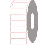 3" x 1" Zebra Thermal Transfer Roll Labels Compatible - PERFORATED