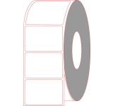 3" x 2" Thermal Transfer Labels - Non-Perforated