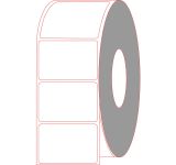 3" x 2" Zebra 10000286 compatible Thermal Printer Labels 3" core