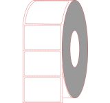 3" x 2" Thermal Transfer Labels - Perforated