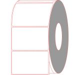 4" x 2.5" Thermal Transfer Labels - Perforated