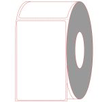 4" x 6.5" Thermal Transfer Labels - Perforated