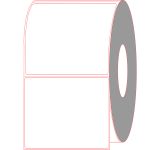 6.5" x 4" Thermal Transfer Labels Perforated