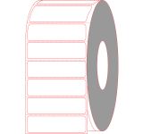 4" X 1" Thermal Transfer Labels - Non-Perforated