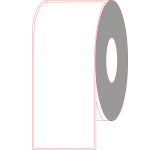 4" X 13" Thermal Transfer Labels - Non-Perforated