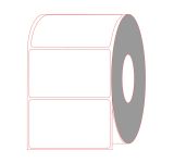 5" x 3" Thermal Transfer Labels - No Perforation