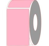 4" x 6.5" Pink Thermal Transfer Printer Labels