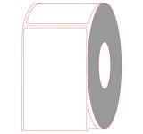 4" x 6.5" Removable Thermal Transfer Label - Perforated