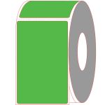 4" x 6.5" Fluorescent Green Shipping Thermal Transfer Labels