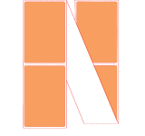 Fanfold 4" x 6" Fluorescent Orange Thermal Transfer Labels - Perforated
