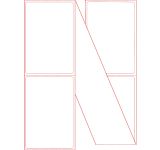 4" x 6" Thermal Transfer Label FanFold - Perforated