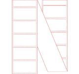 4" x 2" Fanfold Thermal Transfer Labels - Perforated