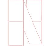 4" x 6.5" Fanfold Thermal Transfer Labels - Perforated