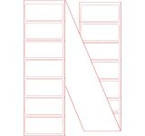 3" x 1.5" Fanfold Thermal Transfer Printer Labels - Perforated