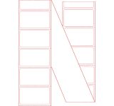 3" x 2" Fanfold Thermal Printer Labels - Perforated