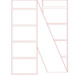 4" x 2.5" Fanfold Thermal Printer Transfer Labels