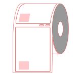 2.125" x 2.75" Namebadge Labels for Seiko Printers