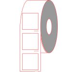 Dymo® 30332 1" x 1" Multi-Purpose labels