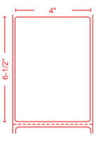 4 x 6.5 thermal labels